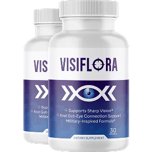 Doctor examining VisiFlora vision support formula